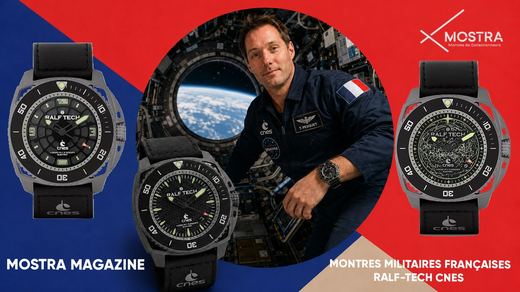 montres ralf-tech CNES espace spationaute WRX space millenium
